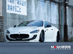 Maserati GranTurismo Custom Wheels - VWS-2 by Vossen - Matte Gunmetal / Matte Black Barrel